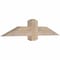 Ekena Millwork Eugene Smooth Timber Gable Bracket, Douglas Fir, 48"W x 10"H x 3 1/2"D x 5 1/2"F, 5/12 Pitch GBW048X10X0406EUG00SDF - alternate 4